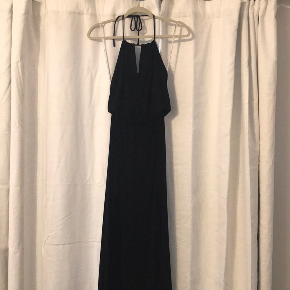 Lovers + Friends double front slit maxi dress